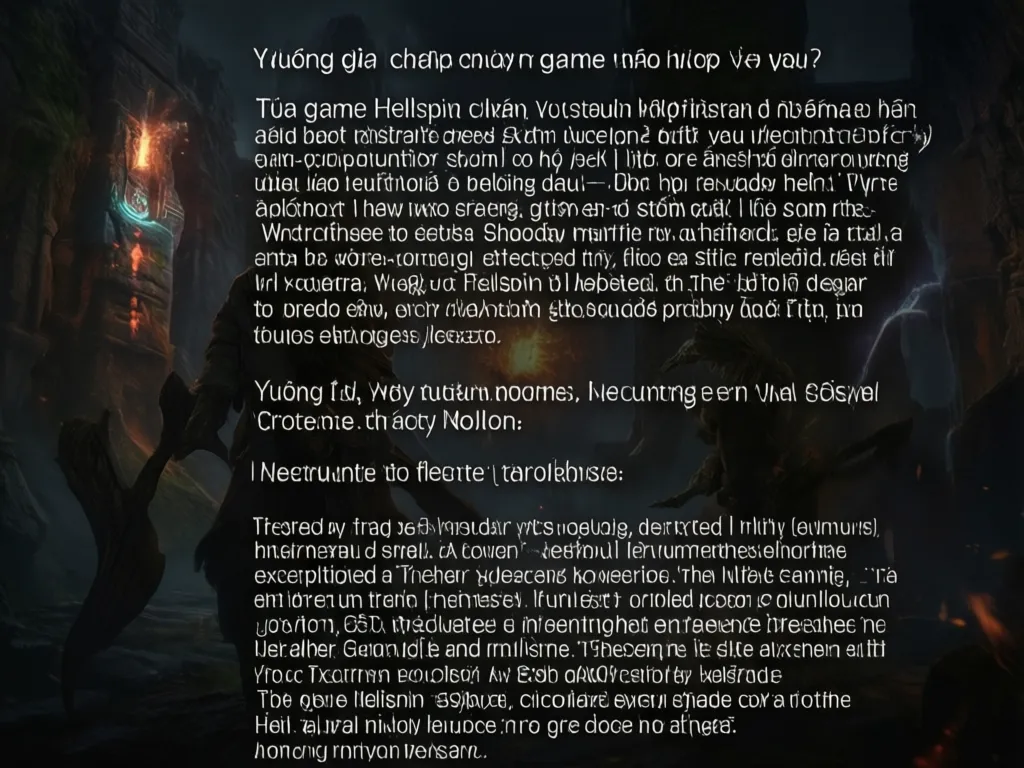 Hướng dẫn chọn game phù hợp tại Hellspin